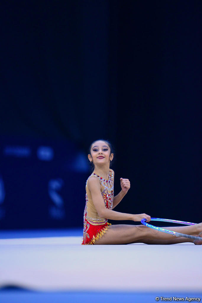 Bədii gimnastika üzrə 25-ci Azərbaycan Birinciliyinin üçüncü günü başlayıb (FOTO)