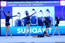 Bakıda bədii gimnastika üzrə beşinci Regionlararası Kubok başlayıb (FOTO)