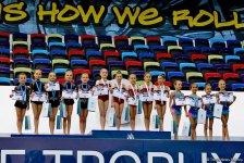 Bakıda bədii gimnastika üzrə 5-ci Regionlararası Kubokun mükafatlandırma mərasimi keçirilib (FOTO)