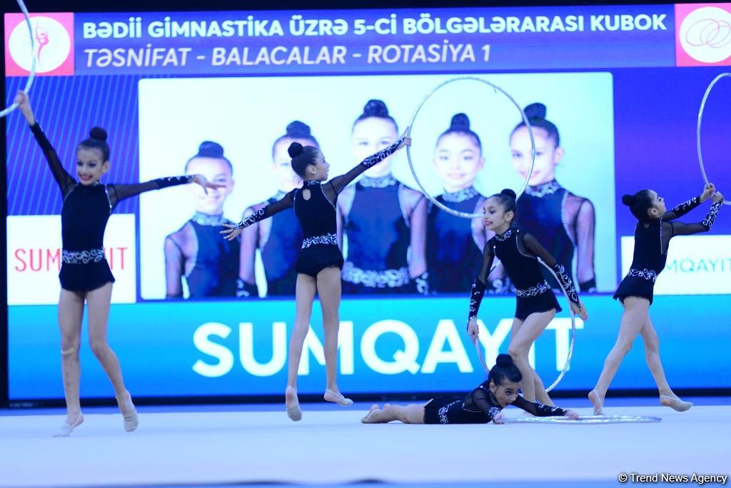 Bakıda bədii gimnastika üzrə beşinci Regionlararası Kubok başlayıb (FOTO)