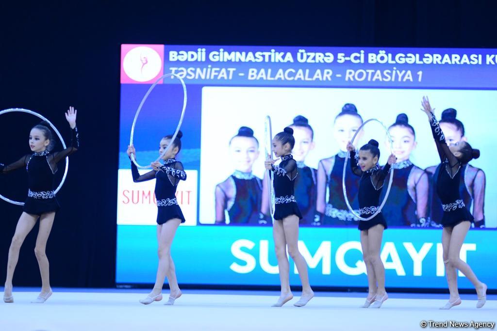 Bakıda bədii gimnastika üzrə beşinci Regionlararası Kubok başlayıb (FOTO)
