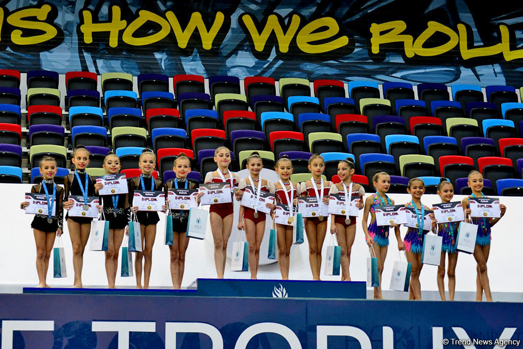 Bakıda bədii gimnastika üzrə 5-ci Regionlararası Kubokun mükafatlandırma mərasimi keçirilib (FOTO)