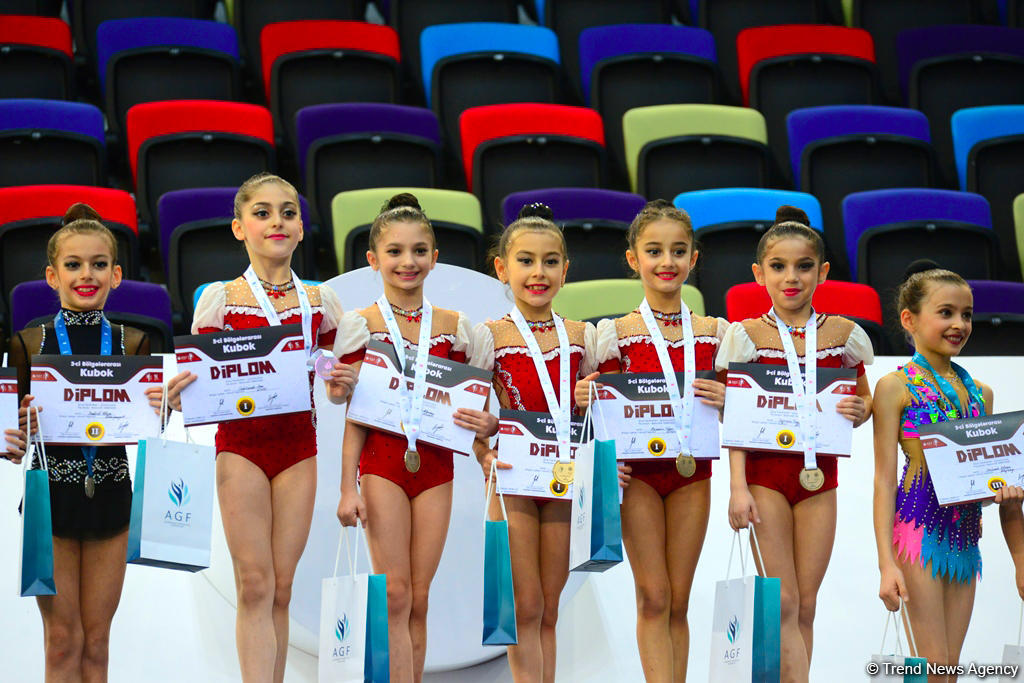Bakıda bədii gimnastika üzrə 5-ci Regionlararası Kubokun mükafatlandırma mərasimi keçirilib (FOTO)