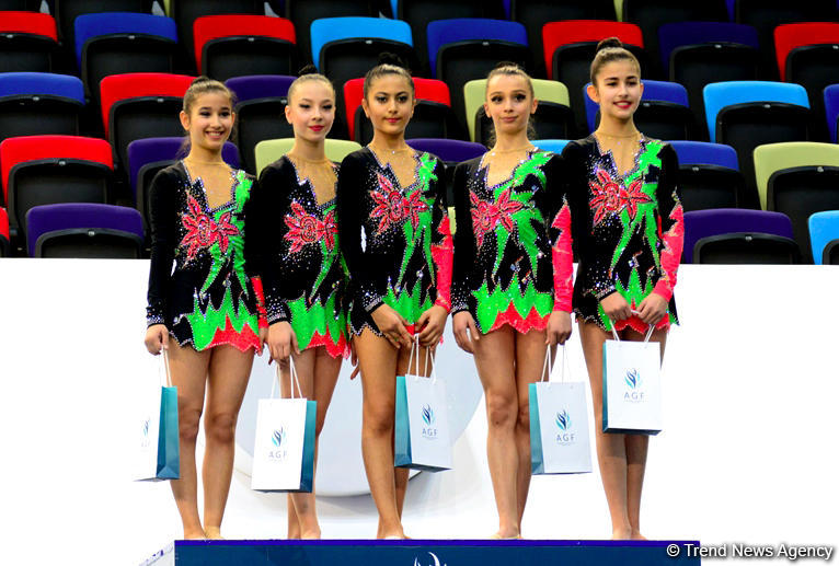 Bakıda bədii gimnastika üzrə 5-ci Regionlararası Kubokun mükafatlandırma mərasimi keçirilib (FOTO)