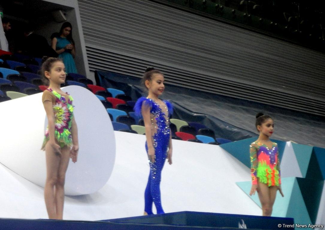 Bakıda bədii gimnastika üzrə 5-ci Regionlararası Kubokun mükafatlandırma mərasimi keçirilib (FOTO)