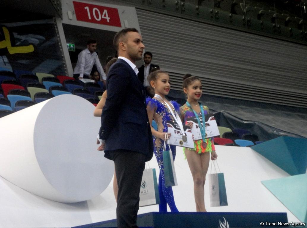 Bakıda bədii gimnastika üzrə 5-ci Regionlararası Kubokun mükafatlandırma mərasimi keçirilib (FOTO)