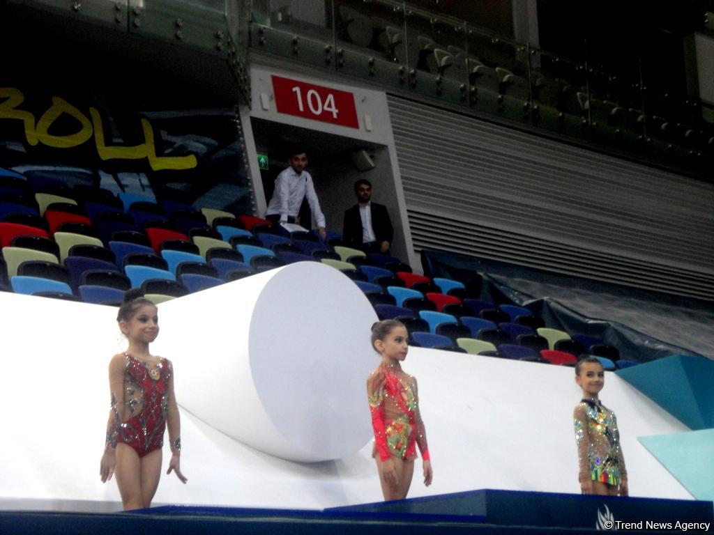 Bakıda bədii gimnastika üzrə 5-ci Regionlararası Kubokun mükafatlandırma mərasimi keçirilib (FOTO)