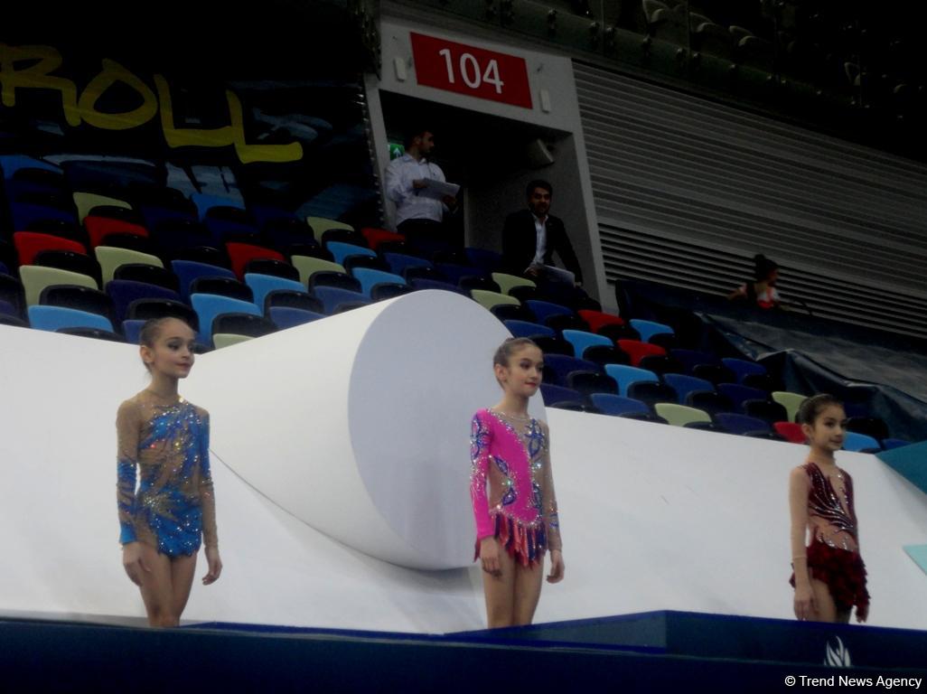 Bakıda bədii gimnastika üzrə 5-ci Regionlararası Kubokun mükafatlandırma mərasimi keçirilib (FOTO)