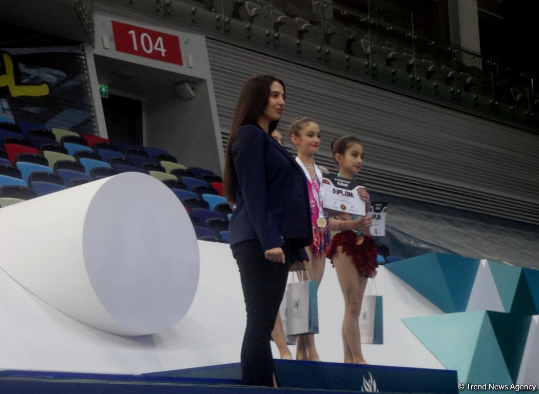 Bakıda bədii gimnastika üzrə 5-ci Regionlararası Kubokun mükafatlandırma mərasimi keçirilib (FOTO)