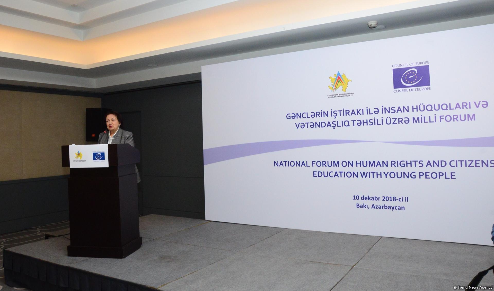 Ombudsman: İnsan hüquqları sahəsində problemlərdən biri də gender bərabərliyinin pozulmasıdır (FOTO)