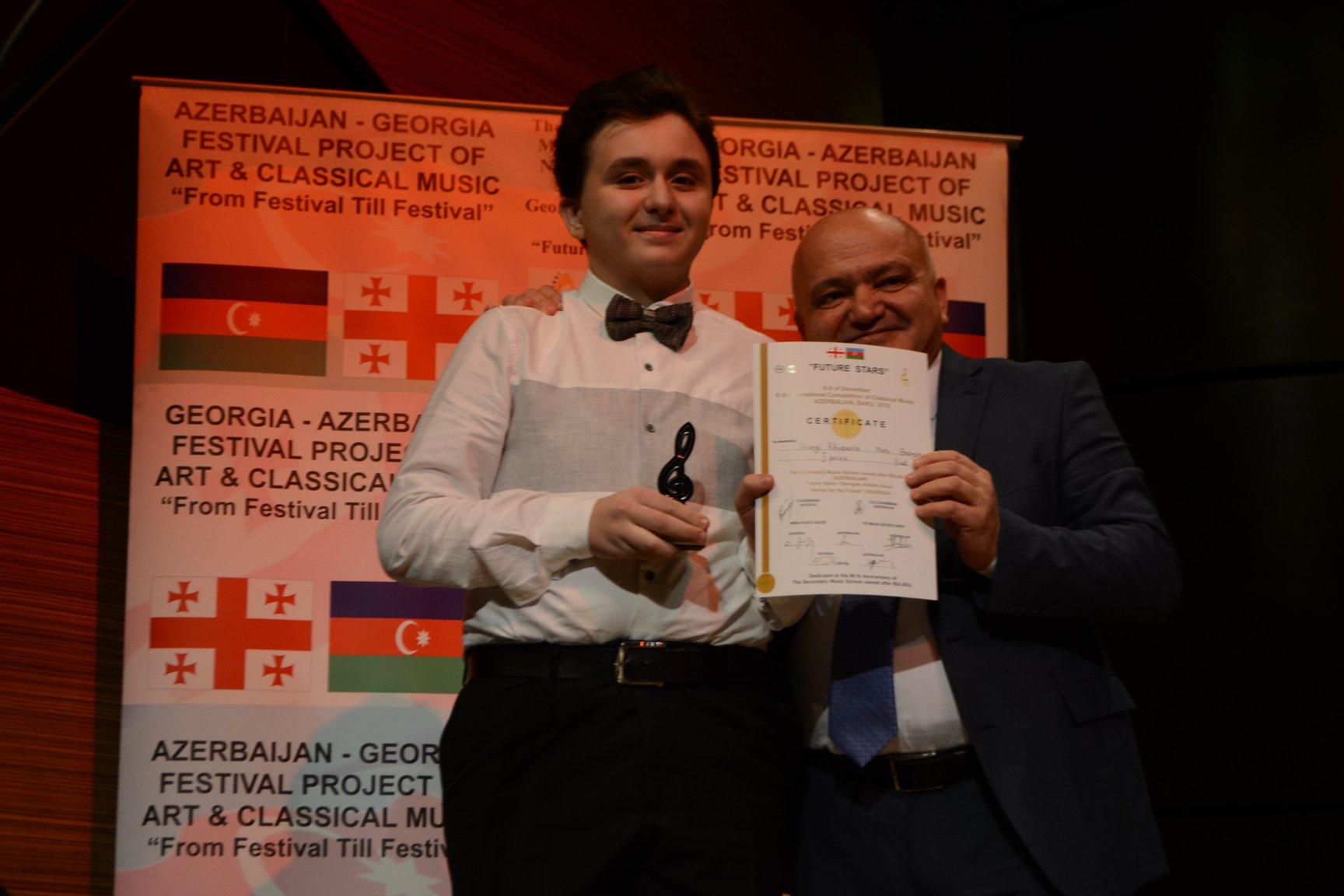 Muğam Mərkəzində “Future Stars 2018” müsabiqə qaliblərinin mükafatlandırılması və yekun konserti keçib (FOTO)