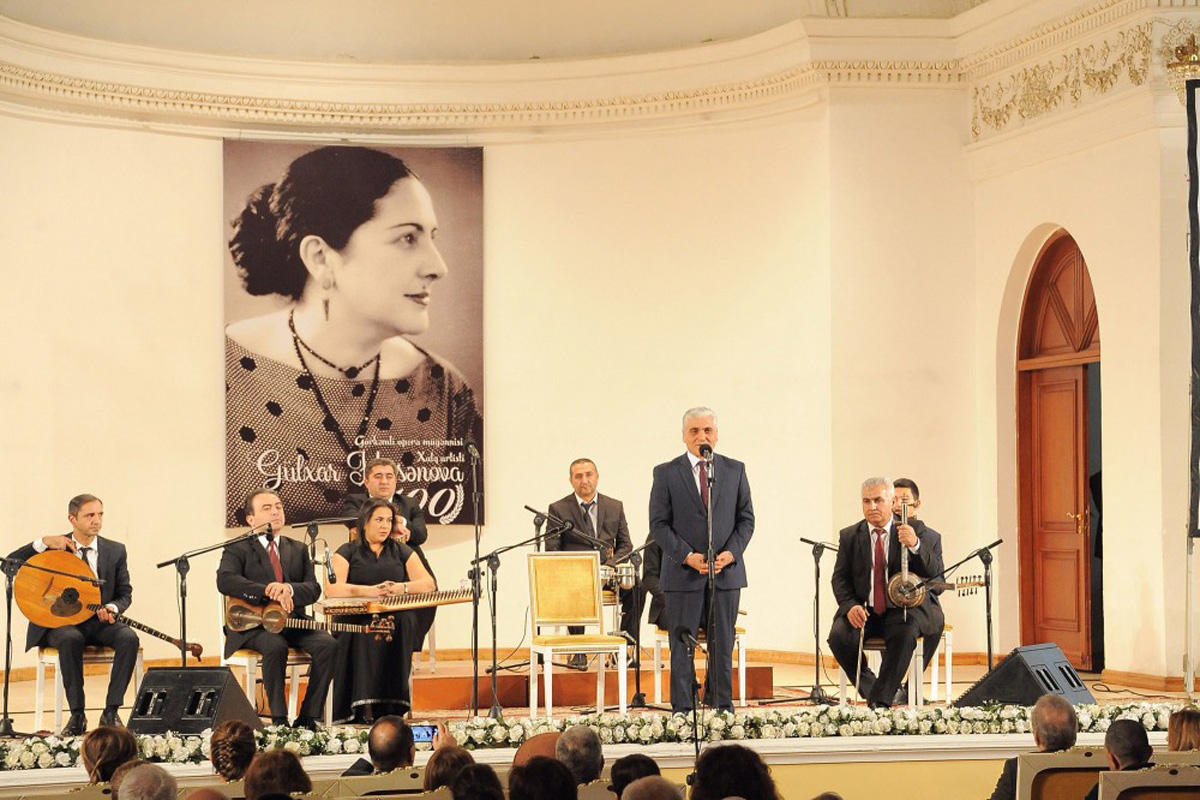 Xalq artisti Gülxar Həsənovanın 100 illiyi qeyd edilib (FOTO)