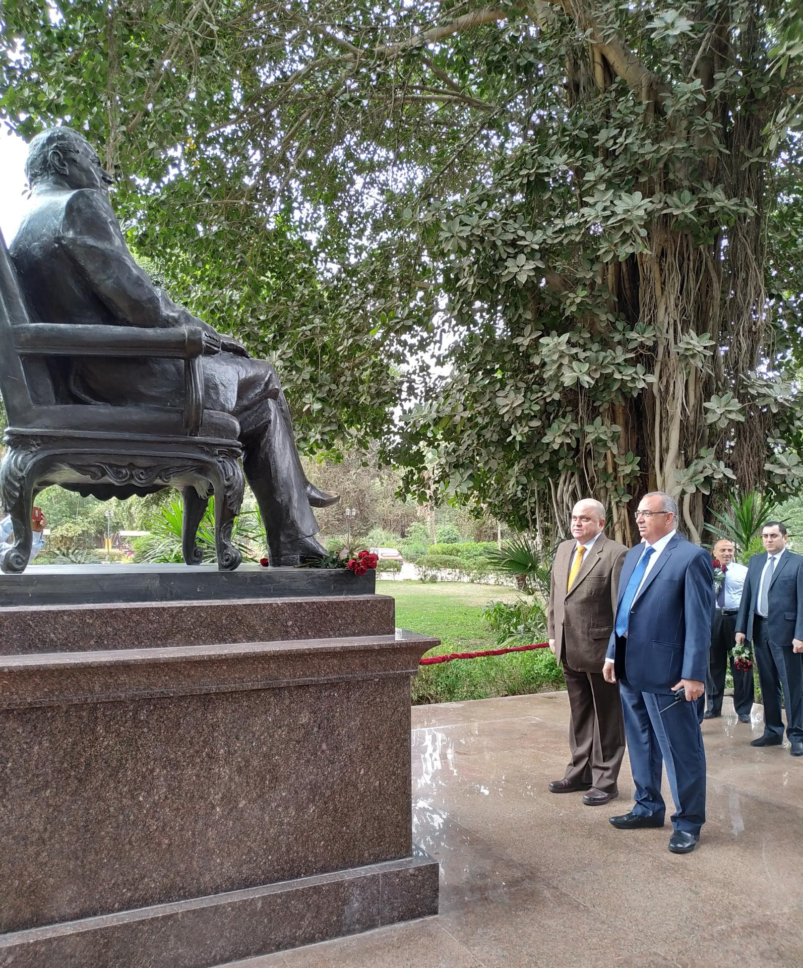 Misirdə Ümummilli lider Heydər Əliyevin vəfatının 15-ci ildönümü ilə əlaqədar silsiləvi tədbirlər keçirilib (FOTO)