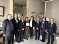 Ulu öndər Heydər Əliyevin xatirəsi İtaliyada yad olunub (FOTO)