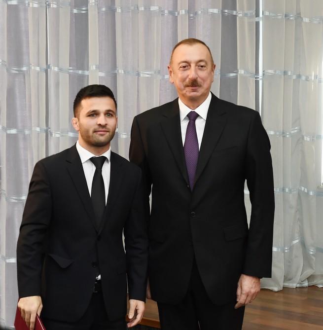 Prezident İlham Əliyev: Nə vaxta qədər ki, torpaqlarımız işğal altındadır, bütün imkanlardan istifadə edib Ermənistanı təcrid vəziyyətində saxlayacağıq (YENİLƏNİB-3) (FOTO)