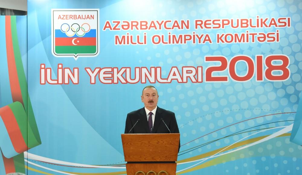 Prezident İlham Əliyev: Nə vaxta qədər ki, torpaqlarımız işğal altındadır, bütün imkanlardan istifadə edib Ermənistanı təcrid vəziyyətində saxlayacağıq (YENİLƏNİB-3) (FOTO)