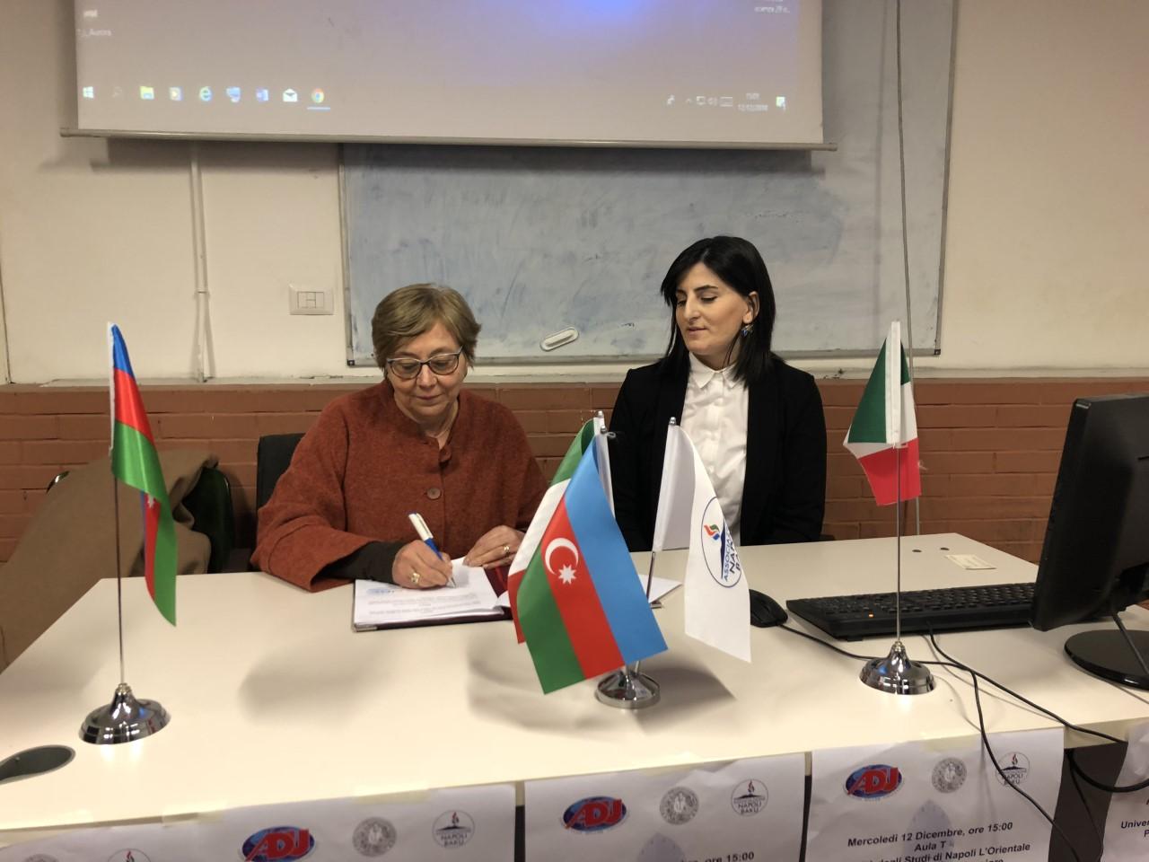 Ulu öndər Heydər Əliyevin xatirəsi İtaliyada yad olunub (FOTO)