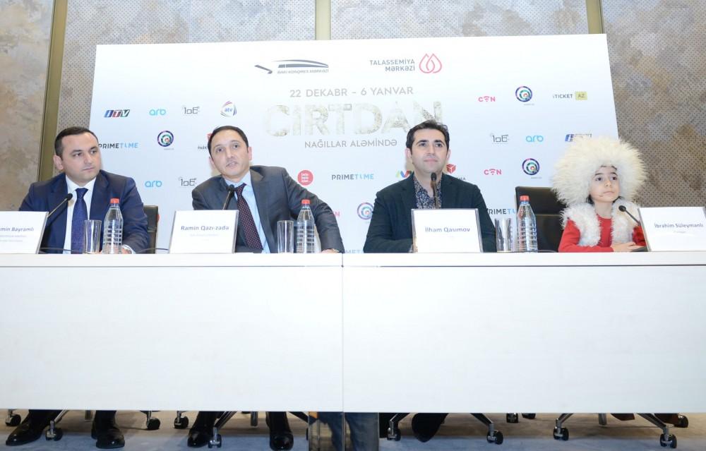 Heydər Əliyev Fondunun vitse-prezidenti Leyla Əliyeva “Cırtdan nağıllar aləmində” adlı ailəvi meqa-şouda iştirak edib (FOTO)