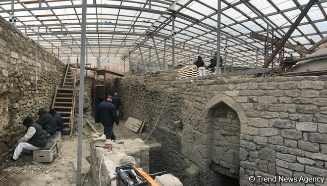 İçərişəhərdə yeni aşkarlanan orta əsrlərə aid HAMAM - Bərpa işləri nə yerdədir? (FOTO)