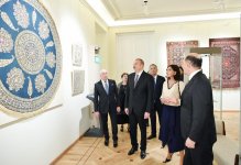 Prezident İlham Əliyev və xanımı Mehriban Əliyeva Azərbaycan Milli İncəsənət Muzeyinin üçüncü korpusunun açılışında iştirak ediblər (YENİLƏNİB) (FOTO)