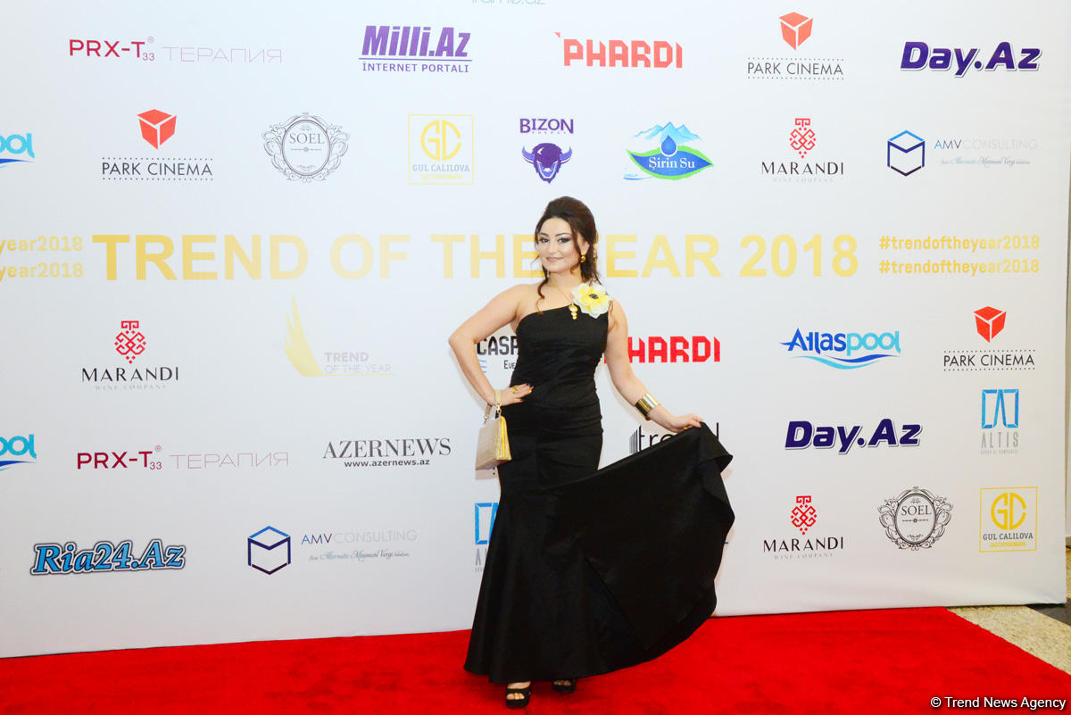 “Trend of the Year" 2018 mükafatlandırma qala-gecəsi keçirilib (FOTO)