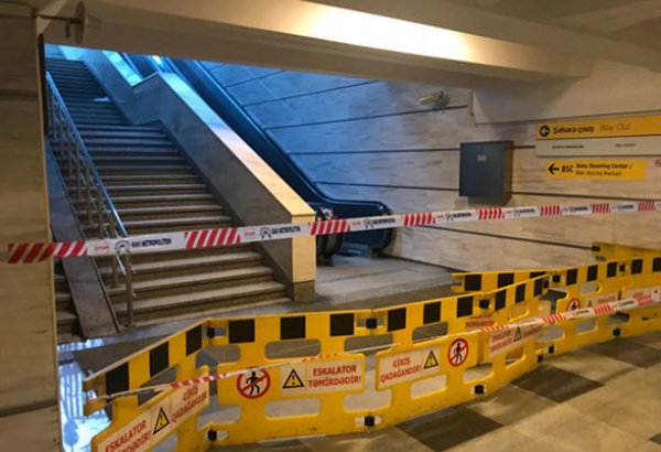 "Avtovağzal" metrostansiyasının çıxışlarından biri bağlanıb - SƏBƏB