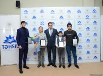 2018-ci ildə yüksək nəticə qazanmış idmançı və məşqçilərin təltif olunma mərasimi keçirilib (FOTO)