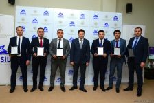 2018-ci ildə yüksək nəticə qazanmış idmançı və məşqçilərin təltif olunma mərasimi keçirilib (FOTO)