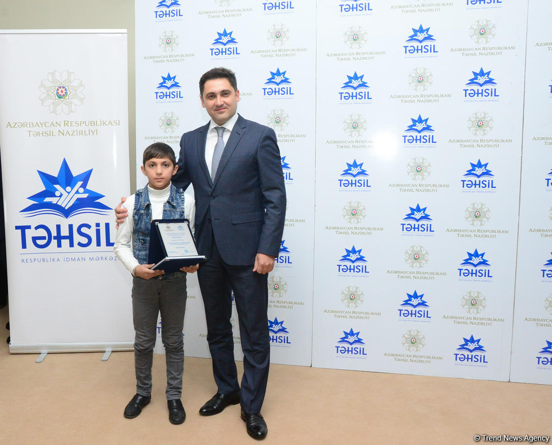 2018-ci ildə yüksək nəticə qazanmış idmançı və məşqçilərin təltif olunma mərasimi keçirilib (FOTO)
