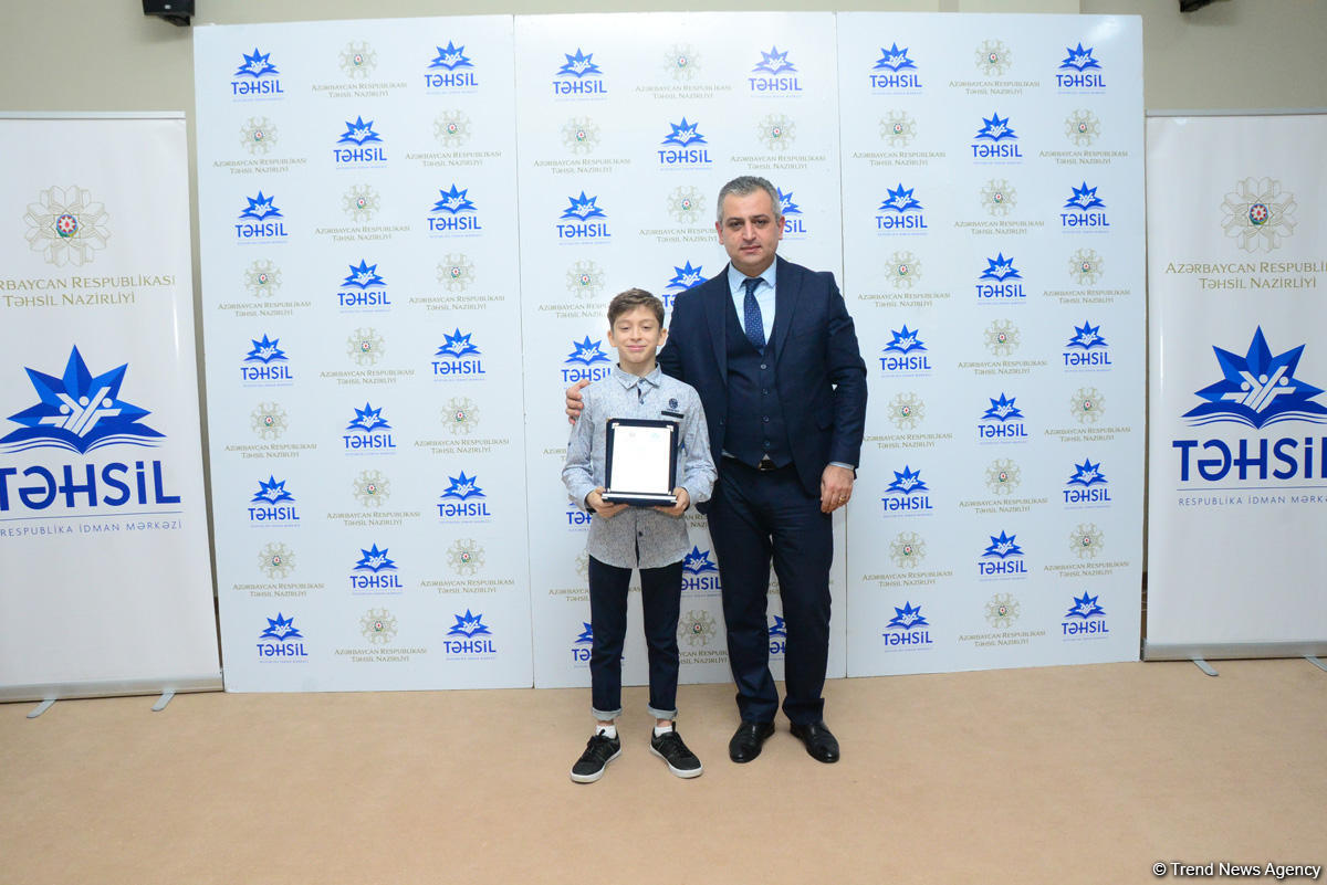 2018-ci ildə yüksək nəticə qazanmış idmançı və məşqçilərin təltif olunma mərasimi keçirilib (FOTO)
