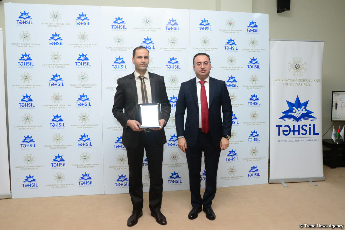 2018-ci ildə yüksək nəticə qazanmış idmançı və məşqçilərin təltif olunma mərasimi keçirilib (FOTO)