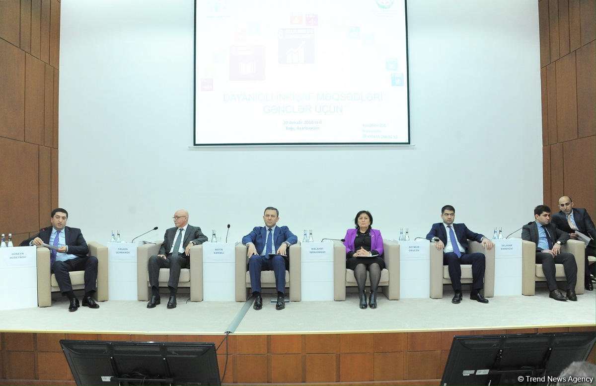 Yeni Azərbaycan Partiyasında “Dayanıqlı İnkişaf Məqsədləri gənclər üçün” adlı tədbir keçirilib (FOTO)