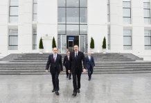 Prezident İlham Əliyev Binəqədi Rayon Məhkəməsinin yeni inzibati binasının açılışında iştirak edib (YENİLƏNİB) (FOTO)