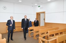Prezident İlham Əliyev Binəqədi Rayon Məhkəməsinin yeni inzibati binasının açılışında iştirak edib (YENİLƏNİB) (FOTO)