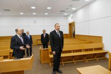 Prezident İlham Əliyev Binəqədi Rayon Məhkəməsinin yeni inzibati binasının açılışında iştirak edib (YENİLƏNİB) (FOTO)