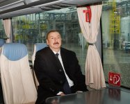 Prezident İlham Əliyev Bakı neft emalı zavodunda bitum qurğusunun və maye qazdoldurma məntəqəsinin açılışında iştirak edib (YENİLƏNİB) (FOTO)