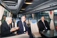 Prezident İlham Əliyev Bakı neft emalı zavodunda bitum qurğusunun və maye qazdoldurma məntəqəsinin açılışında iştirak edib (YENİLƏNİB) (FOTO)