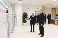 Prezident İlham Əliyev Bakı neft emalı zavodunda bitum qurğusunun və maye qazdoldurma məntəqəsinin açılışında iştirak edib (YENİLƏNİB) (FOTO)