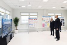 Prezident İlham Əliyev Bakı neft emalı zavodunda bitum qurğusunun və maye qazdoldurma məntəqəsinin açılışında iştirak edib (YENİLƏNİB) (FOTO)
