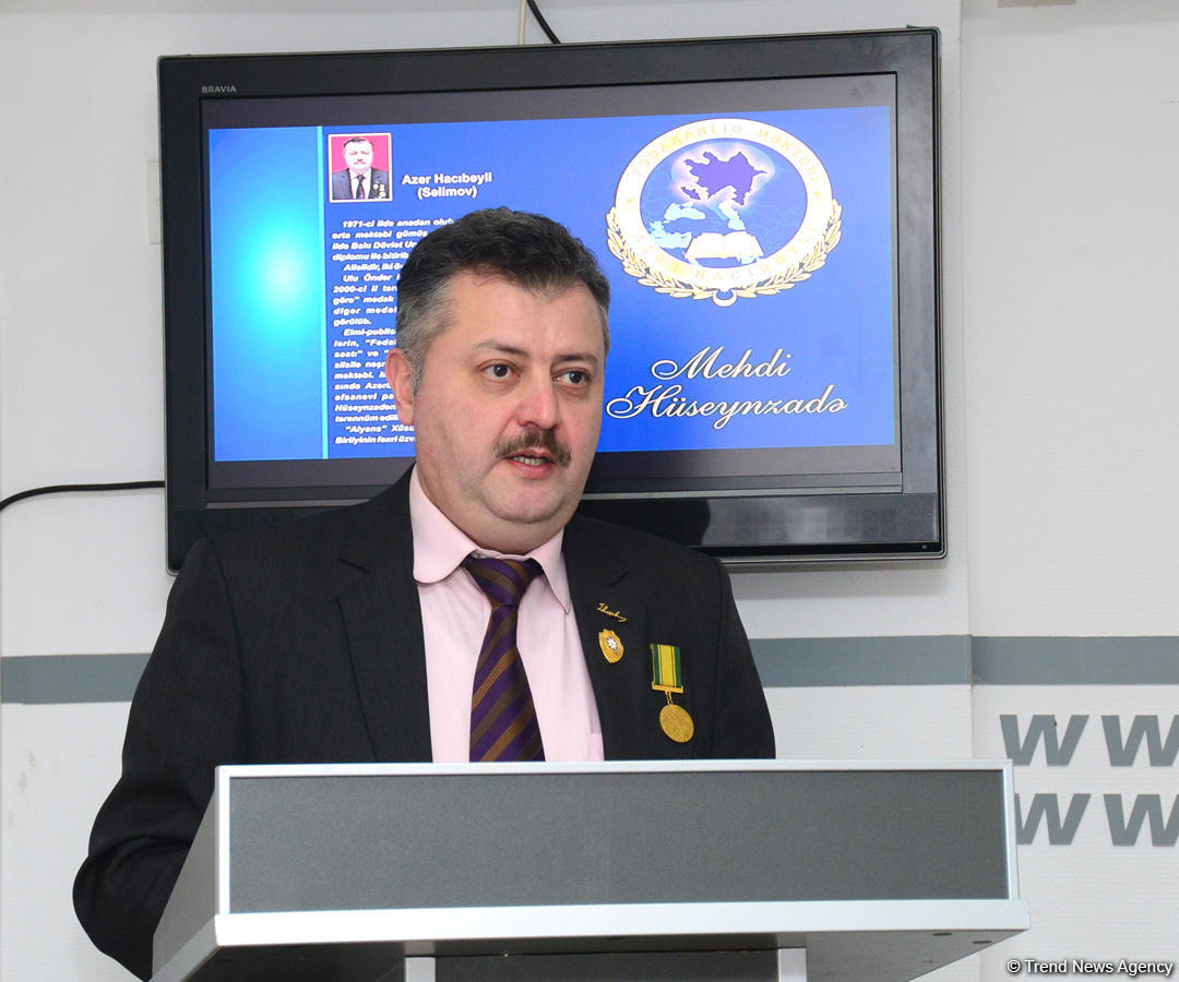 “Fədakarlıq məktəbi. Mehdi Hüseynzadə” adlı kitabın təqdimatı olub (FOTO) (YENİLƏNİB)