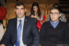 Muğam Mərkəzində İsrail dramaturqunun tamaşası nümayiş olunub (FOTO)