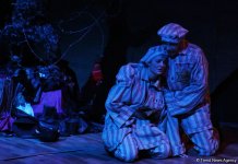 Muğam Mərkəzində İsrail dramaturqunun tamaşası nümayiş olunub (FOTO)