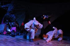 Muğam Mərkəzində İsrail dramaturqunun tamaşası nümayiş olunub (FOTO)