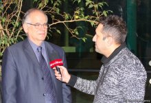 Muğam Mərkəzində İsrail dramaturqunun tamaşası nümayiş olunub (FOTO)