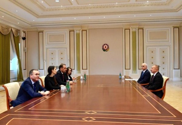 Prezident İlham Əliyev Serbiya Baş nazirinin müavinini qəbul edib (YENİLƏNİB)