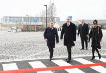 Prezident İlham Əliyev və birinci xanım Mehriban Əliyeva “Bakı Ağ Şəhər”də görülən və görüləcək işlərlə tanış olublar (FOTO)