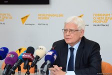 Boçarnikov: Rusiya Azərbaycanla münasibətləri strateji tərəfdaşlıq kimi qiymətləndirir (YENİLƏNİB) (FOTO)