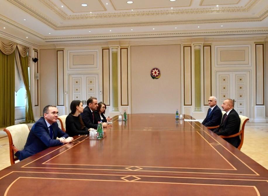 Prezident İlham Əliyev Serbiya Baş nazirinin müavinini qəbul edib (YENİLƏNİB)