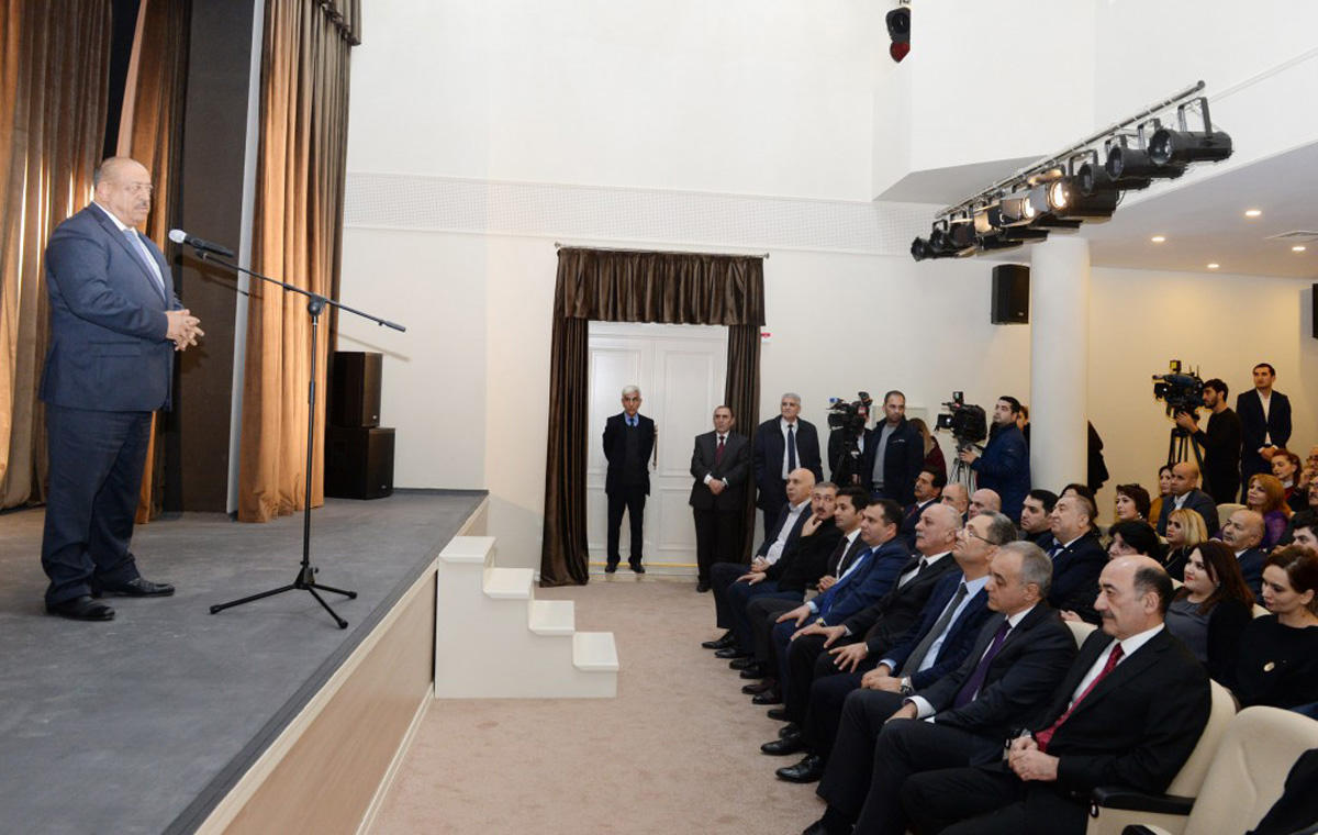 Şuşa Dövlət Musiqili Dram Teatrı binasının açılışı olub (FOTO)