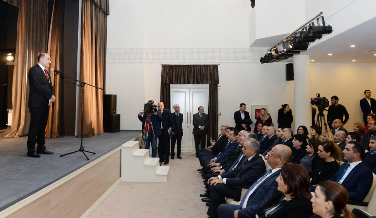 Şuşa Dövlət Musiqili Dram Teatrı binasının açılışı olub (FOTO)